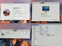 [中古] Apple iMac A1418(Late2015) Core i5 2.80GHz 16GB HDD1TB IrisPro6200 21.5inch Apple製USBキーボード付 macOS Sierra 10.12.6 (3)_画像4