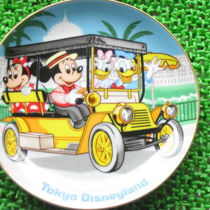 ミッキーマウス  ミニーマウス 懐かしの東京ディズニーランド  TDL  デコレーション用  飾り皿  絵皿  陶器  プレートの画像4