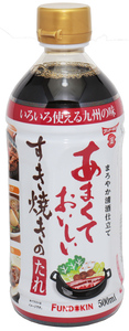 すき焼きのたれ 500ml あまくておいしい 割り下 フンドーキン 4人前 タレ 丼もの まろやか清酒 九州の味 甘口 すき焼きの素