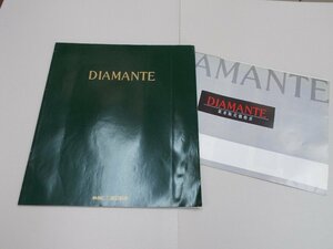 * catalog F27A/F17A Diamante 1991 year 7 month price table ( back surface option catalog ) equipped 