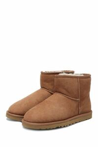 UGG Classic Mini - CHESTNUT サイズ9 ムートンブーツ UGG クラシックミニ