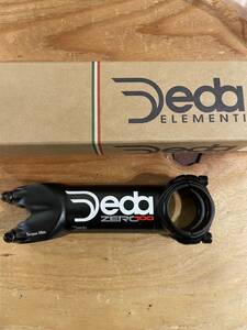 DEDA デダ　ステム　ZERO　100　82℃　110mm　ブラック　