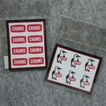 CHUMS ステッカー Mini Logo Booby CH62-0089 CH62-1621 新品 防水素材 ＜ 2枚セット ＞_画像1