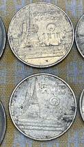 ● 【中古】タイ王国　1バーツ　硬貨9枚　コイン_画像3