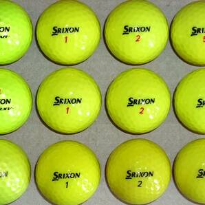 ロストボール スリクソン Z-STER XV/DISTANCE他 イエローボール 18個セット サイト内のゴルフボール組合せにて2セット(36個)まで同梱可能の画像3