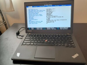 Lenovo ThinkPad X240 Core i5-4210U,メモリ8GB,HDD及びSSDなし,USキーボード,液晶12.5インチ,現状品