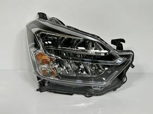 極美品/破損なし/低走行 ミライース LA350S プレオプラス LA350F 純正 右ライト Assy LED 81130-B2670 81130B2670 100-69042 M 管理20301