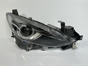 アクセラスポーツ BM5FP BMEFS 前期 純正 右ライト HID AFS付 B45C-51-031 B45C-51030 W1362 F BHN3-51030 W1469 美品補修済 /管理19389h12