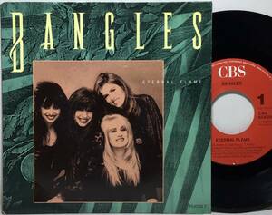 【蘭7】 BANGLES バングルス / ETERNAL FLAME / WHAT I MEANT TO SAY / 1989 オランダ盤 7インチシングルレコード EP 45 試聴済