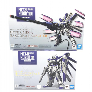 【中古】【一部開封】MATEL ROBOT魂 Hi-νガンダム&ハイメガバズーカランチャーSET バンダイ