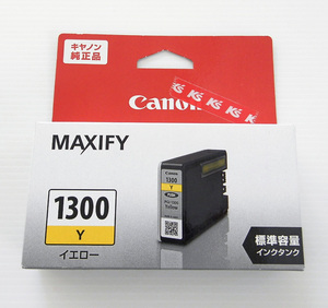 【期限切れ 2022年】 キャノン 1300 純正 インク カートリッジ イエロー Canon MAXIFY PGI-1300Y インクタンク 未使用 未開封 黄色