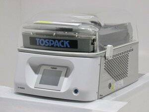 TOSEI vacuum packaging machine tos pack V-492G (1) used 4 months guarantee 2019 year made three-phase 200V width 540x depth 740 kitchen [ Mugen . Tokyo Machida shop ]