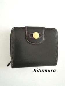 Kitamura　キタムラ　レザー　折り財布