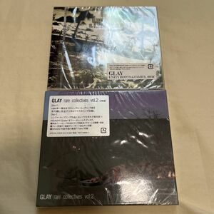 GLAY CD2 pieces set rare collectives vol.2/UNITY ROOTS & FAMILY,AWAY