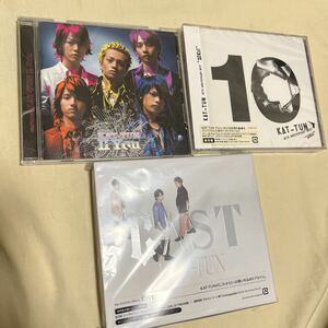 KAT-TUN CD3枚セット cartoon KAT-TUN II You/10TH ANNIVERSARY BEST “10Ks!”/CAST