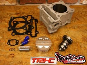 TRHC×Party up 181ccボアアップキット STAGE1 燃調不要！ [シグナスグリファス・3型BW'S125・2型NMAX125/155・X FORCE] SEJ4J SEG6J SG79J