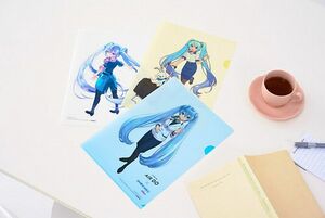 初音ミク 雪ミク AIR DO×SNOW MIKU クリアファイル 3枚セット