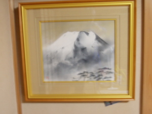 Art hand Auction إتسو أونو [أشجار الصنوبر على جبل فوجي] 8F, تلوين, اللوحة اليابانية, منظر جمالي, الرياح والقمر
