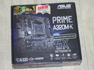 ★ASUS PRIME A320M-E AMD A320チップセット搭載 マザーボード【Socket：AM4】