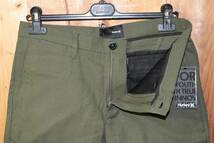 送料無料 特価即決【未使用】 Hurley ★ ストレッチ corman canvas shorts W30 ★ ハーレー コーマンキャンバス ショーツ オリーブ_画像5