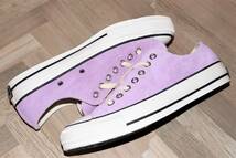 送料無料 特価即決【未使用】 CONVERSE ★ CHUCK TAYLOR SUEDE OX (US8.5/27cm) ★ コンバース チャックテイラー 復刻 パープル_画像7