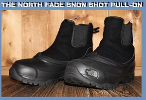 即決【未使用】 THE NORTH FACE ★ SNOW SHOT PULL-ON (US7/25cm) ★ ノースフェイス スノーショット NF52263 防寒 防水 スノーブーツ