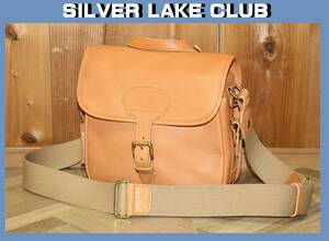 送料無料 特価即決【未使用】 SILVER LAKE CLUB ★ ロイヤルハリー 栃木レザー ベジタブルタンニン ショルダーバッグ ★シルバーレイク ②