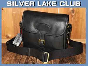 送料無料 特価即決【未使用】 SILVER LAKE CLUB ★ ロイヤルハリー 栃木レザー ベジタブルタンニン ショルダーバッグ ★シルバーレイク BK