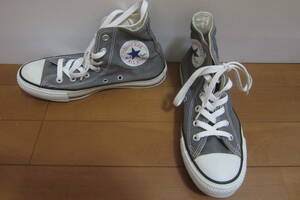 CONVERSE コンバース ALL STAR オールスター 1C988 HI ハイカットスニーカー 24㎝ グレー O2309E