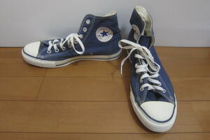 CONVERSE コンバース ALL STAR オールスター M9622 HI ハイカットスニーカー 紺 27.5㎝ O2310D