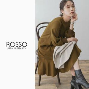 ★美品◆アーバンリサーチロッソ◆F by ROSSO 裾フレアワンピース