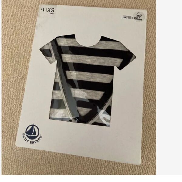 未開封 プチバトー Vネック Tシャツ