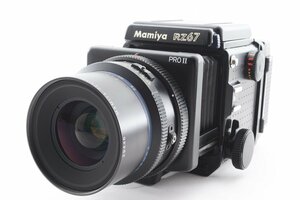 ◇◆ 極上美品 マミヤ Mamiya RZ67 Pro II 中判 ボディ ボデー + 90mm f/3.5 W 120 フィルムバック 動作絶好調 7100 ◆◇