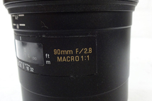 ジャンク TAMRON/タムロン マクロレンズ SP AF 90mm F/2.8 MACRO 1:1 レンズフード(1C9FH)付き 札幌市 白石区_画像5