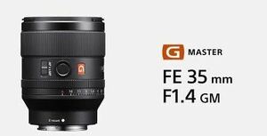 SONY E-Mount for FE 35mm F1.4 GM SEL35F14GM G master lens rental previous day delivery 1.2 day 