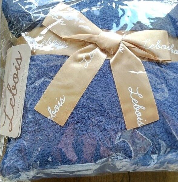 値下新品 ダイカイひざ掛け ネイビー