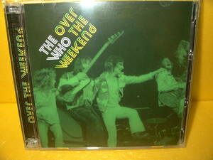 【2CD】THE WHO「OVER THE WEEKEND」