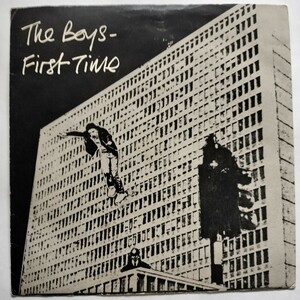 ◆The Boys-First Time Orig 7(UK/1977) Punk/Mod/Powerpop/KBD/パンク天国