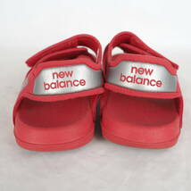 MK2307*new balance*ニューバランス*キッズサンダル*16cm*赤_画像4