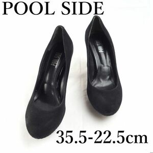 LK5752*POOL SIDE*プールサイド*レディースパンプス*35.5-22.5cm*黒*