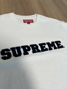 Supreme Collegiate S/S Top White シュプリーム　新品未使用　白　M