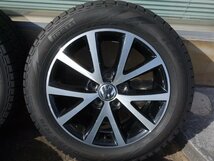 VW フォルクスワーゲン トゥーラン 純正ホイール 205/55R16 PIRELLI ピレリ ICE ASIMMETRICO PLUS 4本セット 16×6.5J 5穴 ET+50 PCD112_画像3