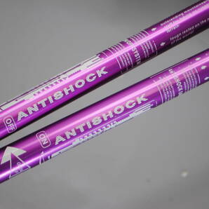 /の608.ANTISHOCK Nordic Pole トレッキングポール Aussie パープル ハイキング ウォーキング 登山の画像6