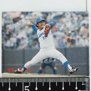 87年 カルビー プロ野球カード No.233【東尾 修 西武ライオンズ】昭和62年 1987年 当時物 Calbee おまけ 食玩 BASEBALL【中古】送料込