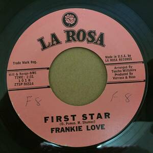 Frankie Love/First Star(US single)