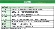 軽トラ 撥水 防水 シートカバーHA6 HA7 ACTY アクティブラック黒 2140-33 ドライビング シート 2枚入り_画像4