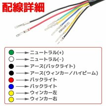 汎用 バイク 機械式 スピードメーター 60mm 160km/h ステー・LEDバックライト付 SR400 YB-1 SR500 ルネッサ トリッカー TW225 ブロンコ_画像3