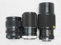 ★実用3本まとめ★ COSINA 28-70mm F4 キヤノンFD / 80-200mm F4.5-5.6 キヤノンFD / SIGMA 70-150mm F3.5 ニコンAI ★全て元箱つき#TA1857_画像2