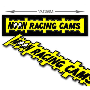 ムーンアイズ MOONEYES シール MOON RACING CAMS レーシングカムステッカー DM171YE