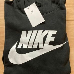 新品タグ付★NIKE★ナイキ★プルオーバースウェットパーカー★M★BLACK★